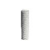 MALLA PLAST. CUADRADA JARDIN 10MM BLANCO 1X25M