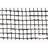 MALLA PLAST. CUADRADA JARDIN 10MM MARRON 1X25M