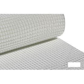 MALLA PLAST. CUADRADA JARDIN 20MM BLANCO 1X25M