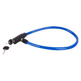 CANDADO DE BICICLETA CON CABLE DE ACERO Ø5 MM 500 MM