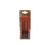 PACK 3 CUTTERS ABS EN BLISTER HOJA 9 MM