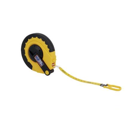 CINTA MÉTRICA FIBRA VIDRIO/ABS  20 MTS