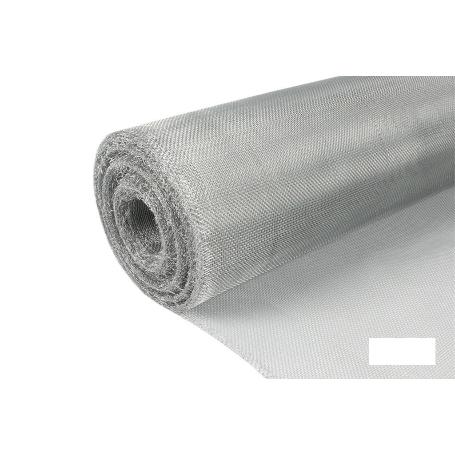 MALLA MOSQUITERA ALUMINIO G-16X16  (0,8X25 M) VENTA UNITARIA