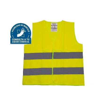 CHALECO AMARILLO REFLECTANTE P/NIÑOS