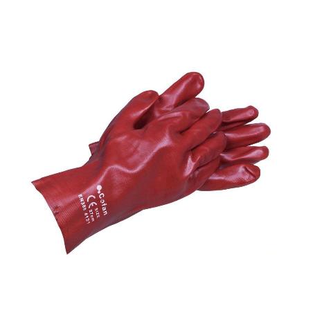 BLISTER G. PVC ROJO 27 CMS   CAJA 12 UNID.