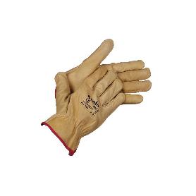 GUANTE VACUNO EXTRA RESIST. AGUA T-9   CAJA 12 UNID.