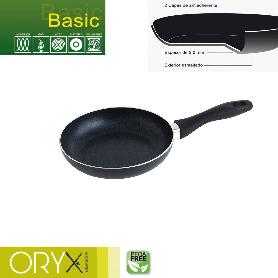 ORYX SARTÉN ALUMINIO ANTIADHERENTE BASIC, ALTA RESISTENCIA, APTA INDUCCIÓN, LIBRE PFOA, DIÁMETRO 20 CM, ESPESOR 3 M