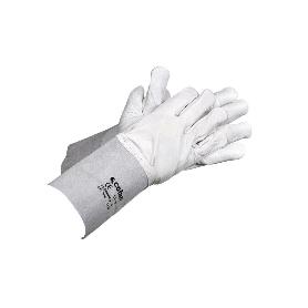 GUANTE VACUNO C/MANGUITO 13CMS T-10   CAJA 6 UNID.