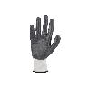 GUANTE 100% POLIEST. IMPREG. NITRILO GRIS T-9   CAJA 12 UNID.