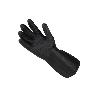 GUANTE NEGRO NEOPRENO 100% T 10   CAJA 12 UNID.