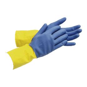GUANTE BICOLOR LATEX REFORZADO T 10 VENTA UNITARIA