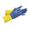 GUANTE BICOLOR LATEX REFORZADO T 10 VENTA UNITARIA