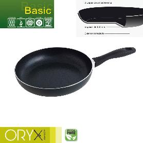 ORYX SARTÉN ALUMINIO ANTIADHERENTE BASIC, ALTA RESISTENCIA, APTA INDUCCIÓN, LIBRE PFOA, DIÁMETRO 26 CM, ESPESOR 3 M