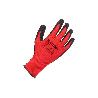 GUANTE IMPREGNADO SANDY COATED ROJO/NEGRO TALLA 10   CAJA 12 UNID.