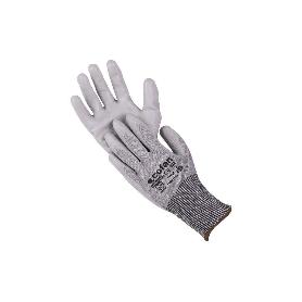 GUANTE ANTICORTE IMPREGNADO PU GRIS T-8 VENTA UNITARIA