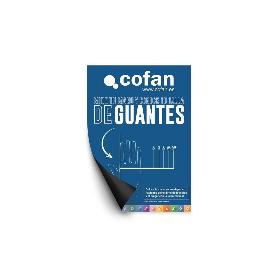 PÓSTER MAGNETIZADO 297X210 MM MEDIDOR DE TAMANHO DA LUVA