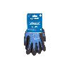 GUANTE IMPREGNADO CON PUNTOS AZULES DE NITRILO TALLA 9 VENTA UNITARIA