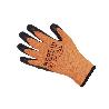 GUANTE NARANJA FLUOR CON REVESTIMIENTO LATEX TERMICO T-7 VENTA UNITARIA