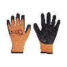 GUANTE NARANJA FLUOR CON REVESTIMIENTO LATEX TERMICO T-9 VENTA UNITARIA