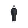 ABRIGO LARGO DE LLUVIA VERDE PU/PVC TALLA M