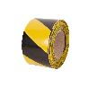CINTA BALIZAM. AMARILLA/NEGRA 80MM X 200MTS