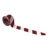 CINTA BALIZAM. ROJA/BLANCA  80MM X 200MTS