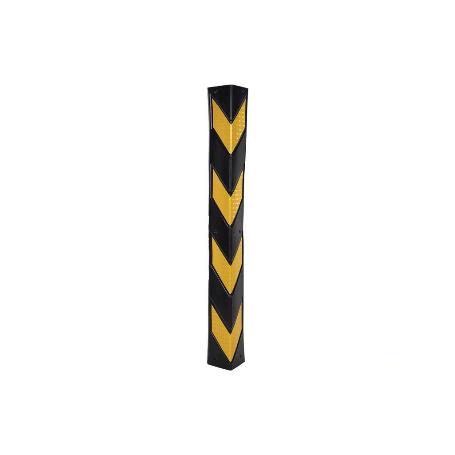 ESQUINERO RECTO 800X100X8MM AMAR/NEGRO