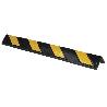 ESQUINERO RECTO 800X100X8MM AMAR/NEGRO
