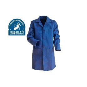BATA AZUL OSCURA LIMEUR 100% ALGODÓN T-L
