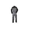 MONO DE TRABAJO BIRO 280GMS/M GRIS-NEGRO T-XL