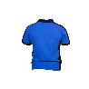 POLO FREYJA ELASTANO 210 G/M2 AZUL-NEGRO TALLA XXXL