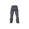 PANTALÓN DE TRABAJO HEIMDALL ELASTANO 280 G/M2 GRIS OSCURO CON DETALLES NEGROS TALLA 48