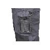 PANTALÓN DE TRABAJO HEIMDALL ELASTANO 280 G/M2 GRIS OSCURO CON DETALLES NEGROS TALLA 64