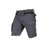 BERMUDAS DE TRABAJO FRIGG ELASTANO 215 G/M2 GRIS OSCURO CON DETALLES NEGROS TALLA 60