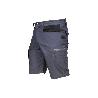 BERMUDAS DE TRABAJO FRIGG ELASTANO 215 G/M2 GRIS OSCURO CON DETALLES NEGROS TALLA 62
