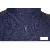 SUDADERA RANGER CUELLO CREMALLERA 280GMS AZUL-NEGRO T-XXXL