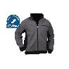 CHAQUETA POLAR MODELO WALKER 370 G/M GRIS-NEGRO TALLA XL