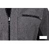 CHAQUETA POLAR MODELO WALKER 370 G/M GRIS-NEGRO TALLA XXL