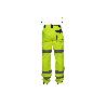 PANTALÓN DE ALTA VISIBILIDAD MODELO SIRIO AMARILLO Y AZUL MARINO TALLA L