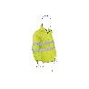 CHAQUETA DE LLUVIA DE ALTA VISIBILIDAD MODELO PÓLUX AMARILLA TALLA M