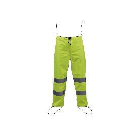 PANTALÓN DE LLUVIA DE ALTA VISIBILIDAD MODELO RIGEL AMARILLA TALLA L