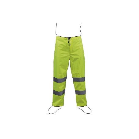 PANTALÓN DE LLUVIA DE ALTA VISIBILIDAD MODELO RIGEL AMARILLA TALLA XXL