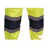 PANTALÓN DE LLUVIA DE ALTA VISIBILIDAD MODELO BELLATRIX AMARILLA Y AZUL TALLA XXL