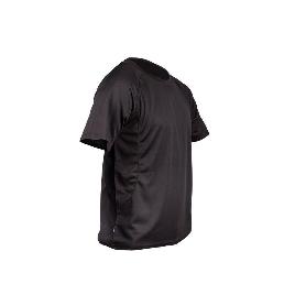 CAMISETA TRANSPIRABLE MODELO PILOTE NEGRA 160 G/M2 TALLA-XXL