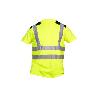 CAMISETA DE ALTA VISIBILIDAD MODELO ATLAS AMARILLA Y NEGRA TALLA M