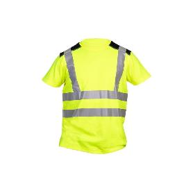 CAMISETA DE ALTA VISIBILIDAD MODELO ATLAS AMARILLA Y NEGRA TALLA XXL