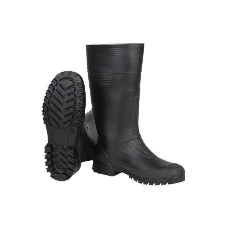 BOTA ALTA DE AGUA PVC NEGRA TALLA 39