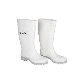 BOTA AGUA PVC BLANCA TALLA 37