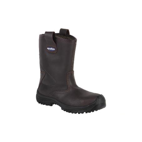 BOTA PIEL FORRADA SEGURIDAD S3 (MODELO MEGAN) T-43