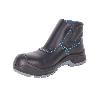 BOTA DE PIEL NEGRA CON VELCRO S3S MODELO URIAN PRO TALLA 37